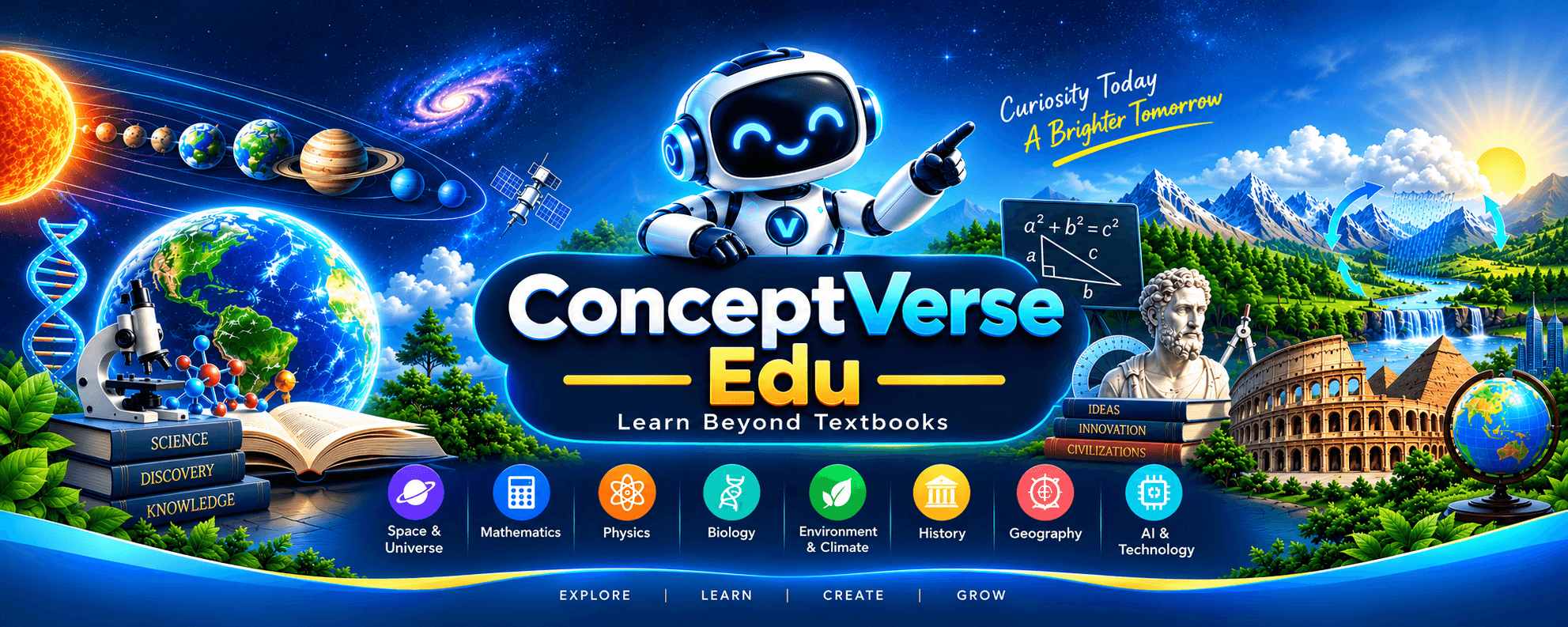 ConceptVerseEdu channel banner